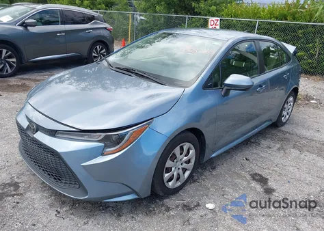 2021 Toyota Corolla Le from USA, damaged, VIN JTDEPMAE0MJ181880